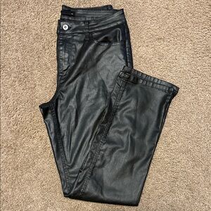 Black High-Rise Pants